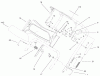 Toro 38603 - Snow Commander Snowthrower, 2002 (220000001-220999999) Ersatzteile UPPER HANDLE ASSEMBLY