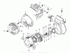 Toro 62012 (T1200) - Generator, T1200, 1985 (5000001-5999999) Ersatzteile RECOIL STARTER-MAGNETO