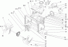 Toro 38630 (828 LXE) - Power Max 828 LXE Snowthrower, 2009 (290000001-290999999) Ersatzteile AUGER AND HOUSING ASSEMBLY