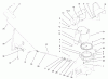 Toro 79263 - 42" Snowthrower, 260 Series Lawn and Garden Tractors, 2001 (210000001-210999999) Ersatzteile CHUTE ASSEMBLY