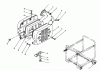 Toro 62032 (T3000D) - Generator, T3000D, 1984 (4000001-4999999) Ersatzteile EXHAUST ASSEMBLY