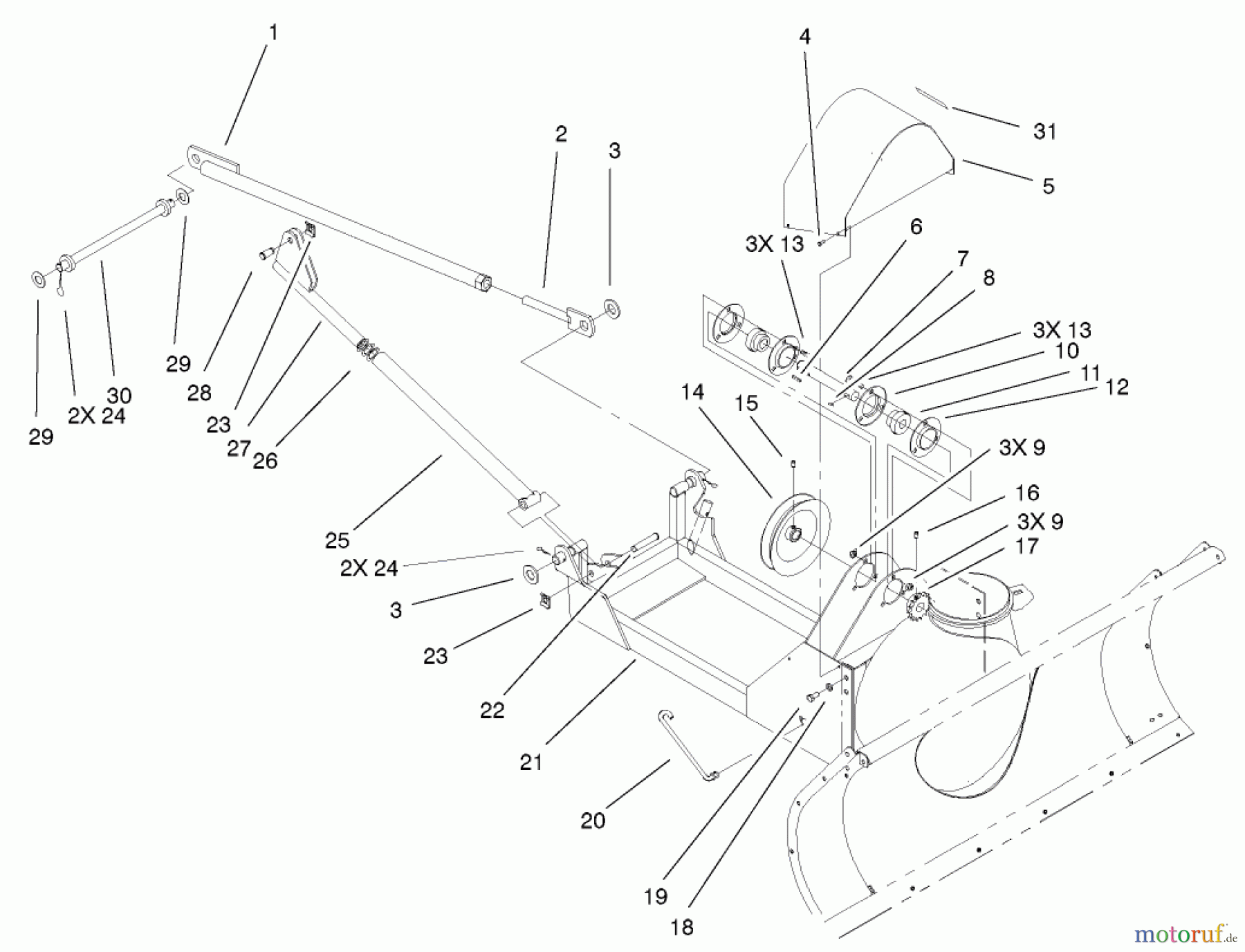  Toro Neu Snow Blowers/Snow Throwers Seite 2 79366 - Toro 44