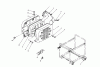 Toro 62032 (T3000D) - Generator, T3000D, 1986 (6000001-6999999) Ersatzteile EXHAUST ASSEMBLY