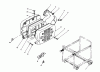Toro 62032 (T3000D) - Generator, T3000D, 1988 (8000001-8999999) Ersatzteile EXHAUST ASSEMBLY