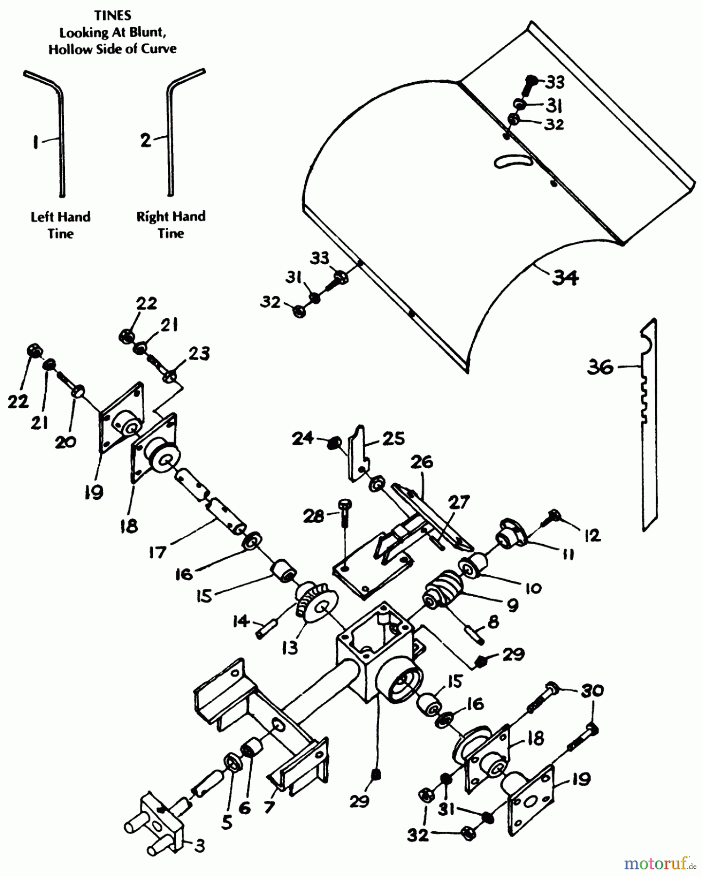 Toro Neu Tillers/Cultivators 04-16TB01 - Toro 15