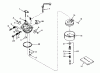 Toro 58007 - 20" Tiller, 1978 (8000001-8999999) Ersatzteile CARBURETOR NO. 631921