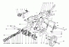 Toro 58007 - 20" Tiller, 1978 (8000001-8999999) Ersatzteile CHASSIS ASSEMBLY