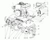 Toro 58007 - 20" Tiller, 1978 (8000001-8999999) Ersatzteile TINE AND ENGINE ASSEMBLY