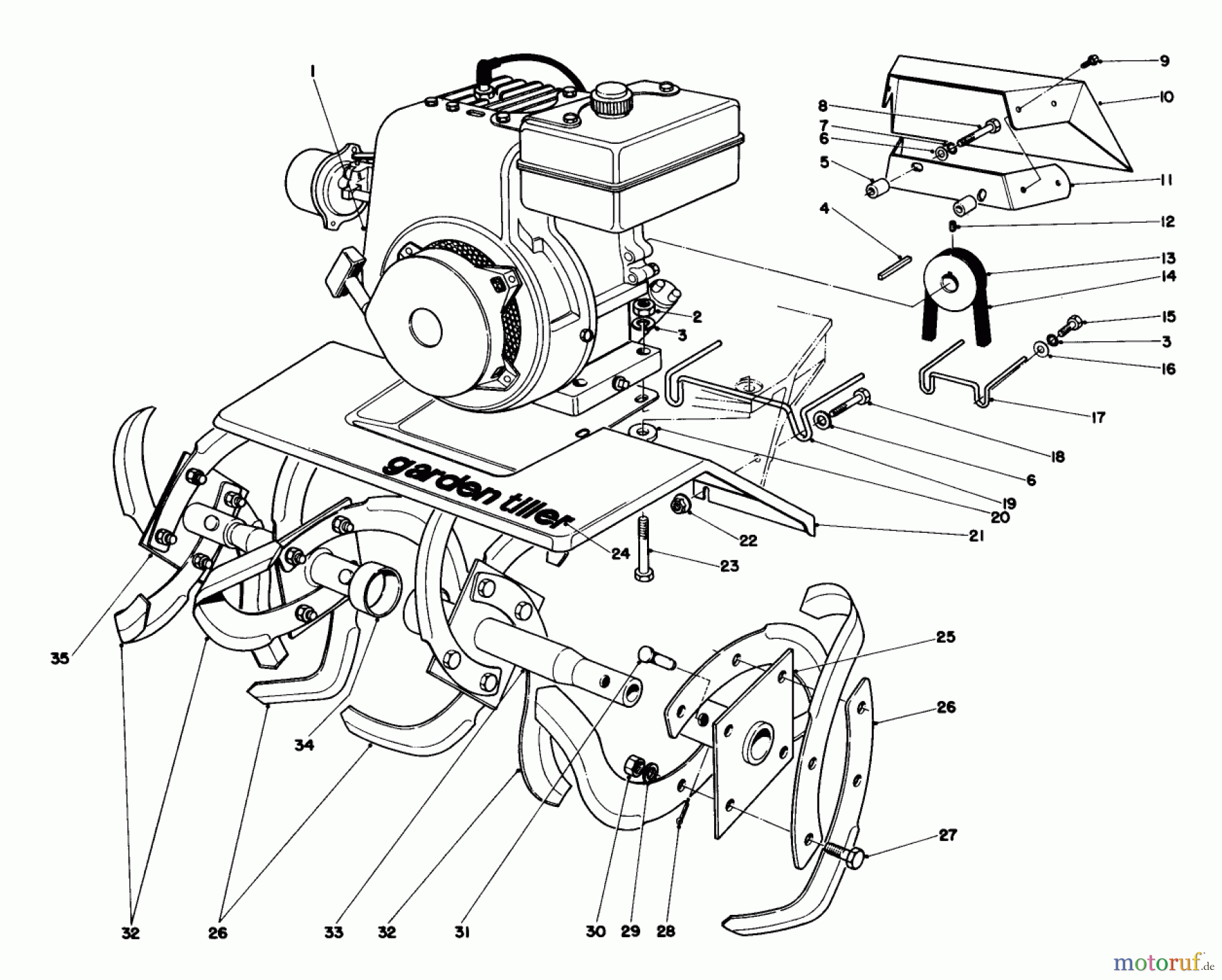 Toro Neu Tillers/Cultivators 58007 - Toro 20