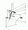 Toro 58007 - 20" Tiller, 1980 (0000001-0999999) Ersatzteile 8" FURROWING TOOL MODEL NO. 59008 (OPTIONAL)