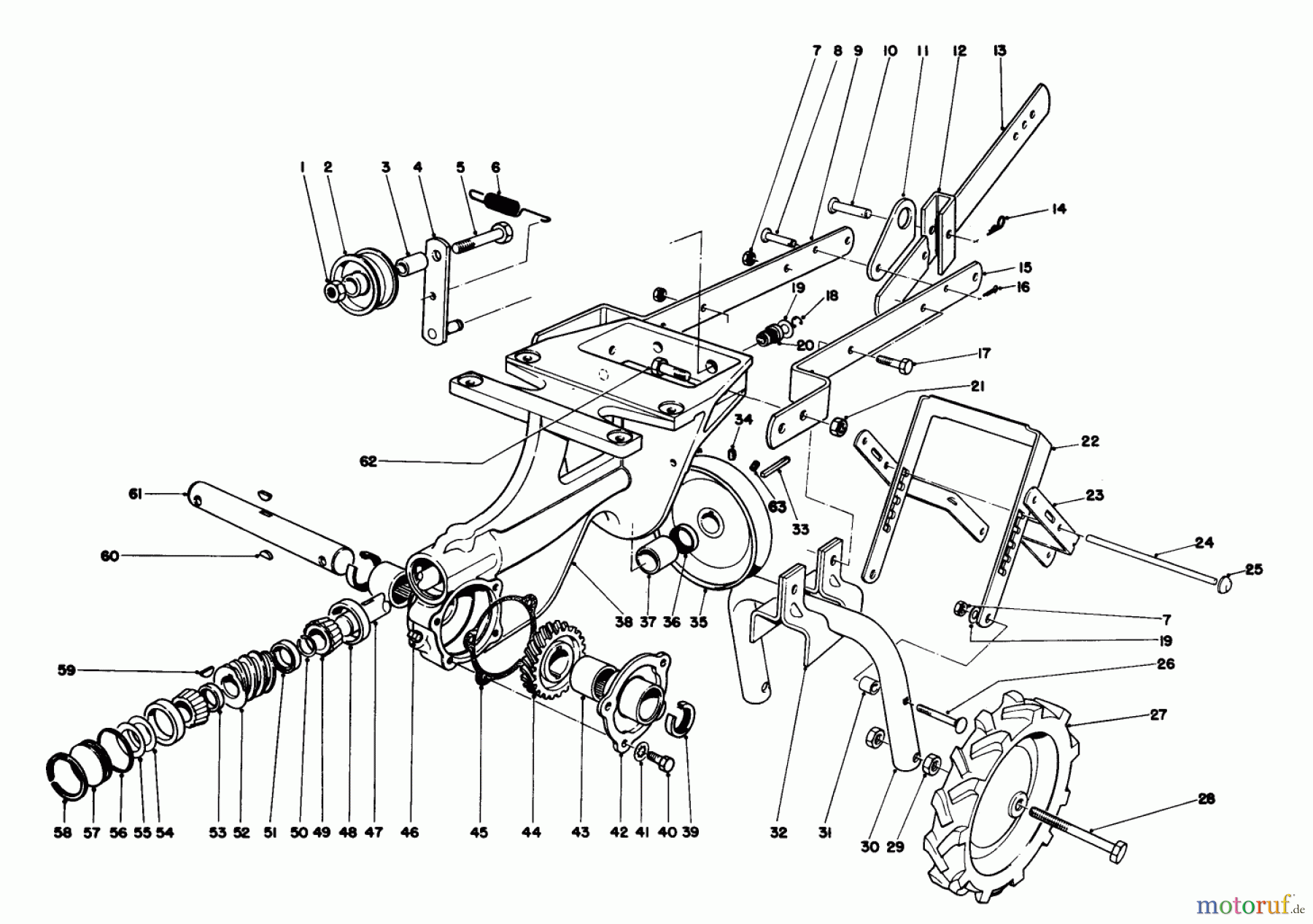 Toro Neu Tillers/Cultivators 58007 - Toro 20