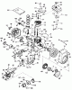 Toro 58007 - 20" Tiller, 1980 (0000001-0999999) Ersatzteile ENGINE TECUMSEH MODEL H35-45481M