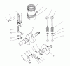 Toro 62040 (T4000D) - Generator, T4000D, 1984 (4000001-4999999) Ersatzteile CRANKSHAFT ASSEMBLY