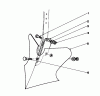 Toro 58007 - 20" Tiller, 1981 (1000001-1999999) Ersatzteile 8" FURROWING TOOL MODEL NO. 59008 (OPTIONAL)