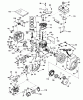 Toro 58007 - 20" Tiller, 1981 (1000001-1999999) Ersatzteile ENGINE TECUMSEH MODEL H35-45481N