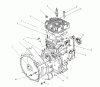 Toro 62040 (T4000D) - Generator, T4000D, 1984 (4000001-4999999) Ersatzteile ENGINE ASSEMBLY
