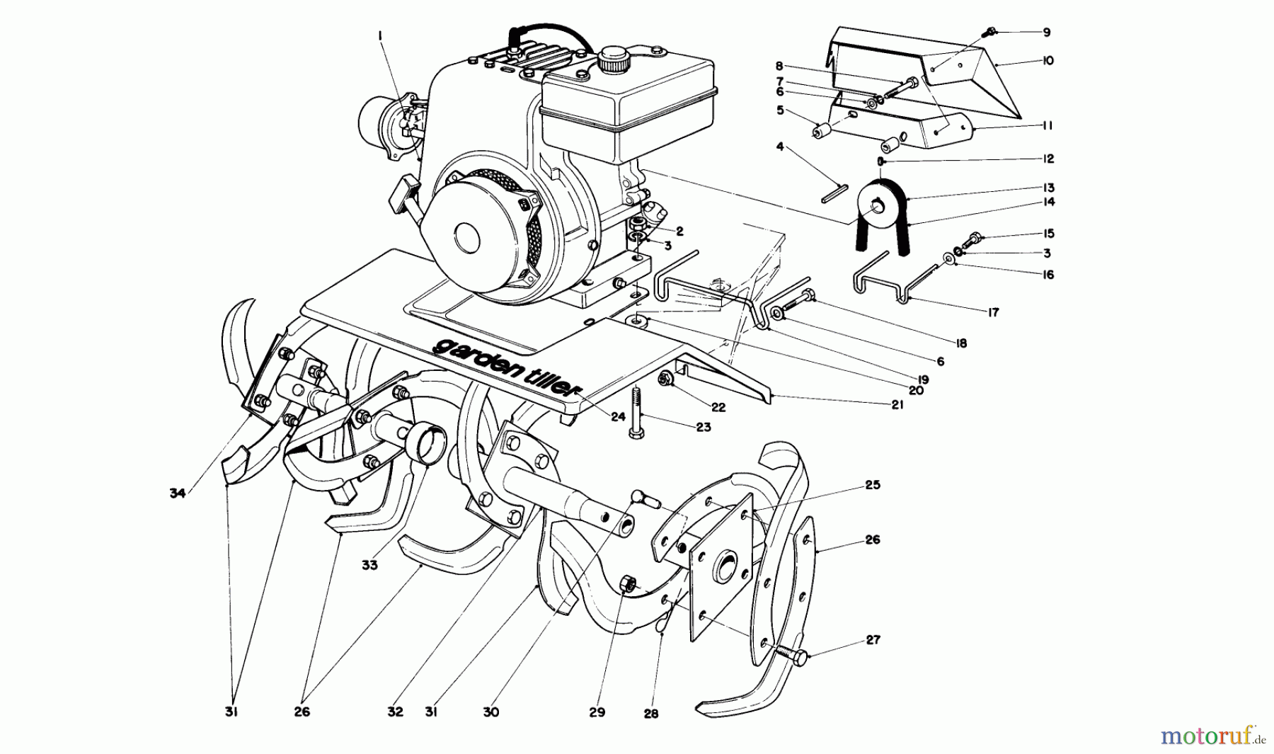 Toro Neu Tillers/Cultivators 58007 - Toro 20