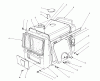 Toro 62040 (T4000D) - Generator, T4000D, 1984 (4000001-4999999) Ersatzteile ENGINE COVER ASSEMBLY