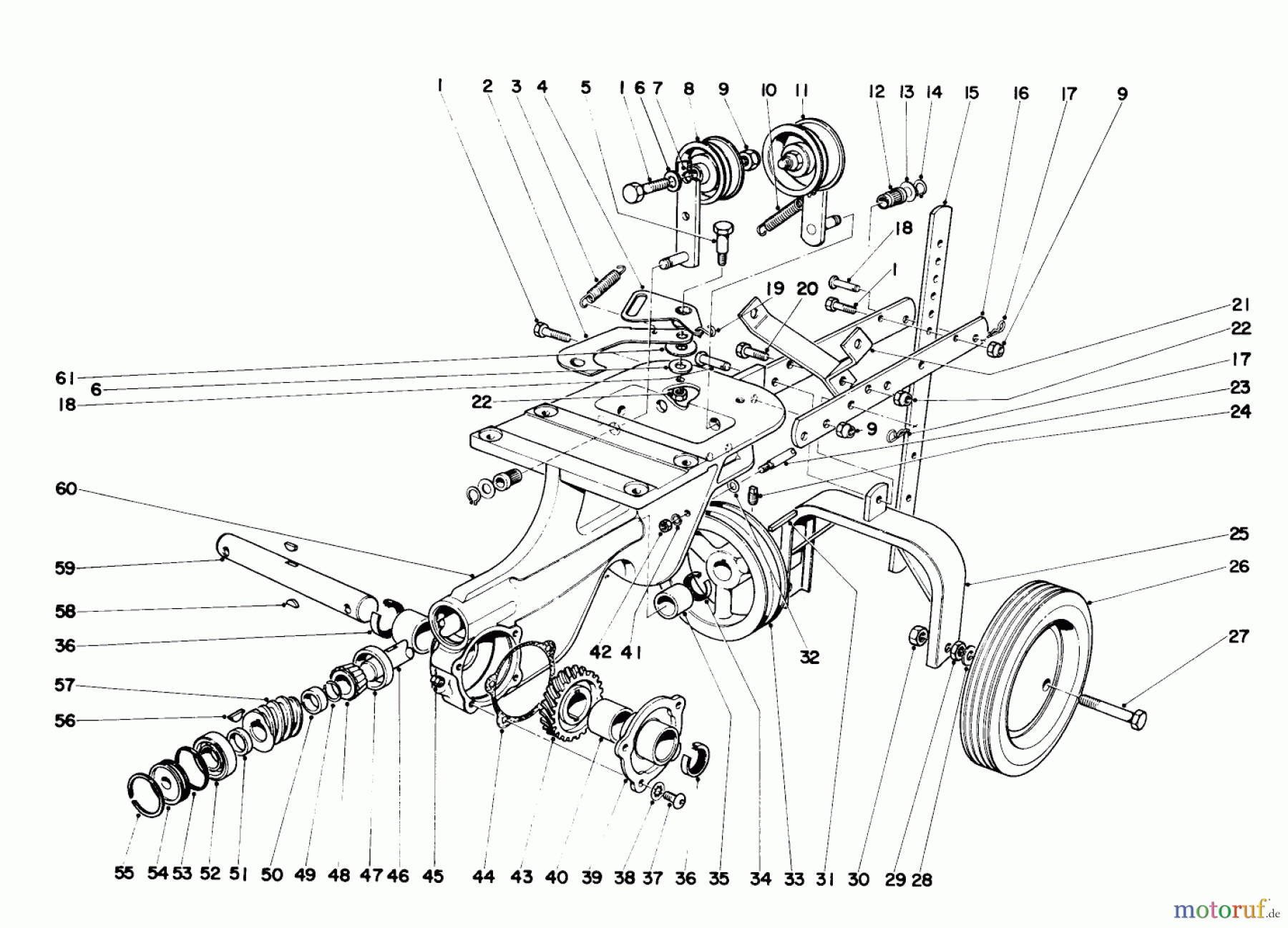 Toro Neu Tillers/Cultivators 58010 - Toro 26
