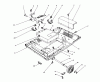 Toro 62040 (T4000D) - Generator, T4000D, 1984 (4000001-4999999) Ersatzteile FRAME ASSEMBLY