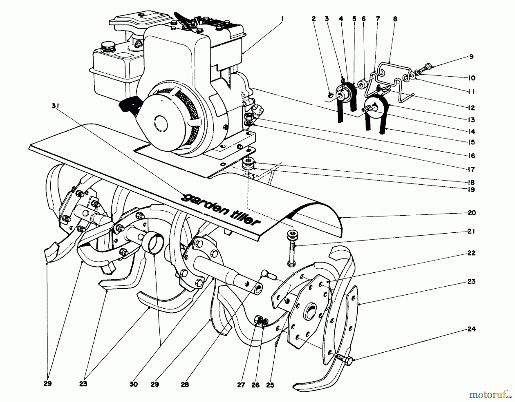 Toro Neu Tillers/Cultivators 58013 - Toro 26