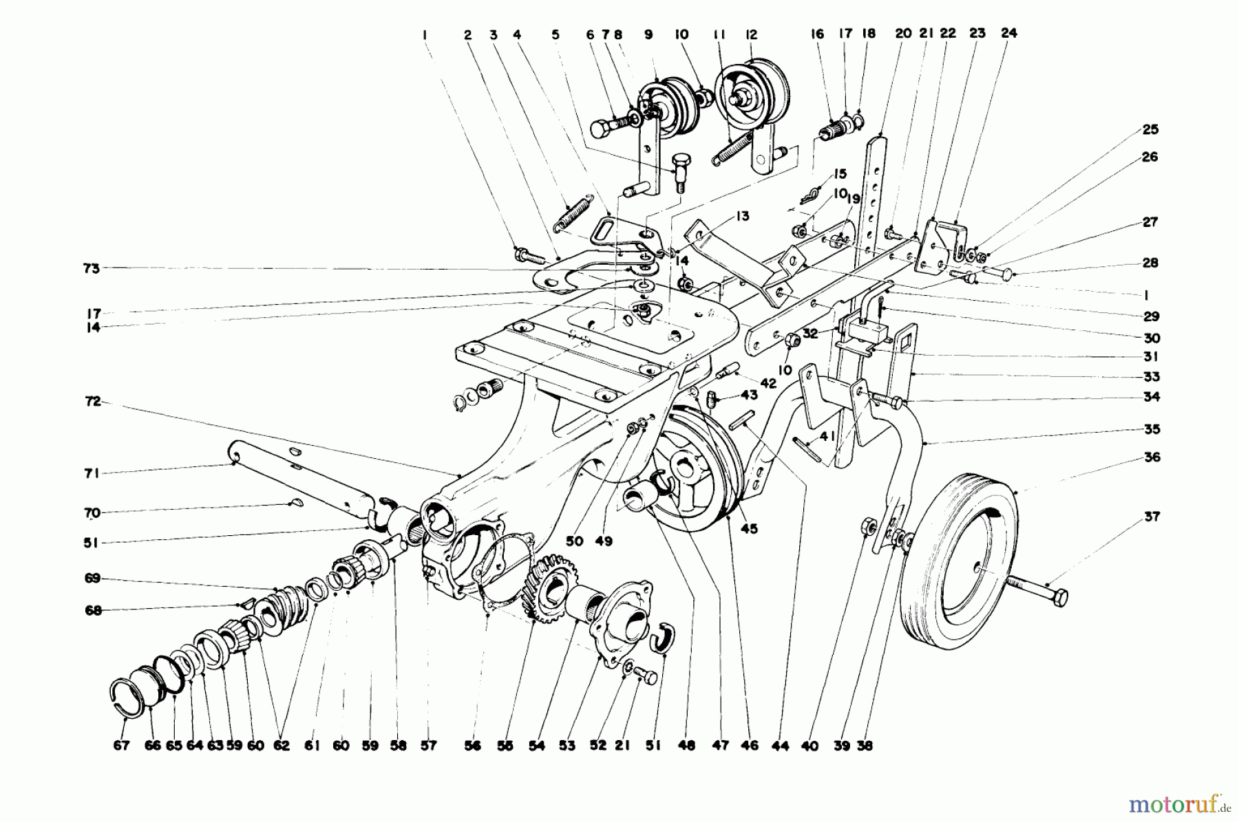  Toro Neu Tillers/Cultivators 58013 - Toro 26