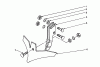 Toro 58050 - 22" Tiller, 1983 (3000001-3999999) Ersatzteile 15" SWEEP PLOW MODEL 59748 (OPTIONAL)