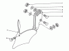 Toro 58050 - 22" Tiller, 1983 (3000001-3999999) Ersatzteile 8" FURROW OPENER MODEL 59708 (OPTIONAL)