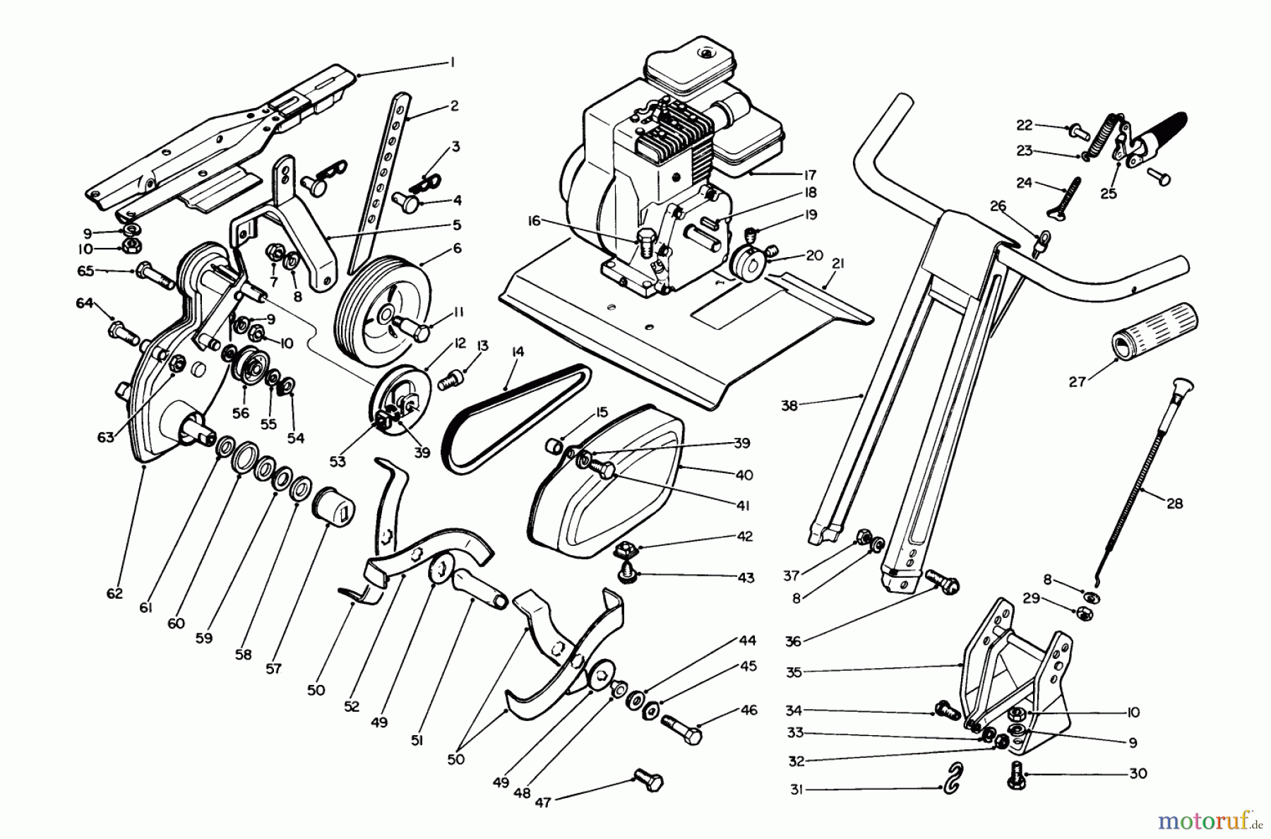  Toro Neu Tillers/Cultivators 58050 - Toro 22