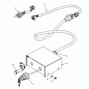 Toro 62040 (T4000D) - Generator, T4000D, 1984 (4000001-4999999) Ersatzteile REMOTE CONTROL BOX ASSEMBLY NO. 50-9160 (0PTIONAL)