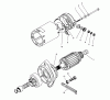 Toro 62040 (T4000D) - Generator, T4000D, 1984 (4000001-4999999) Ersatzteile STARTER MOTOR ASSEMBLY