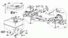 Toro 58100 - 26" Tiller, 1971 (1000001-1999999) Ersatzteile CARBURETOR ASSEMBLY AND PARTS LIST