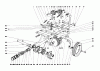 Toro 58110 - 26" Tiller, 1972 (2000001-2999999) Ersatzteile CHASSIS ASSEMBLY