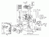 Toro 58110 - 26" Tiller, 1972 (2000001-2999999) Ersatzteile ENGINE BRIGGS & STRATTON MODEL NO. 100292