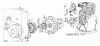 Toro 58110 - 26" Tiller, 1972 (2000001-2999999) Ersatzteile REWIND STARTER ASSEMBLY