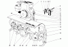 Toro 58114 - 26" Tiller, 1973 (3000001-3999999) Ersatzteile TINE AND ENGINE ASSEMBLY