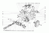 Toro 58125 - 26" Tiller, 1975 (5000001-5999999) Ersatzteile CHASSIS ASSEMBLY (MODELS 58114 & 58125)
