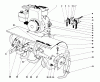 Toro 58125 - 26" Tiller, 1975 (5000001-5999999) Ersatzteile TINE AND ENGINE ASSEMBLY (MODEL 58114)