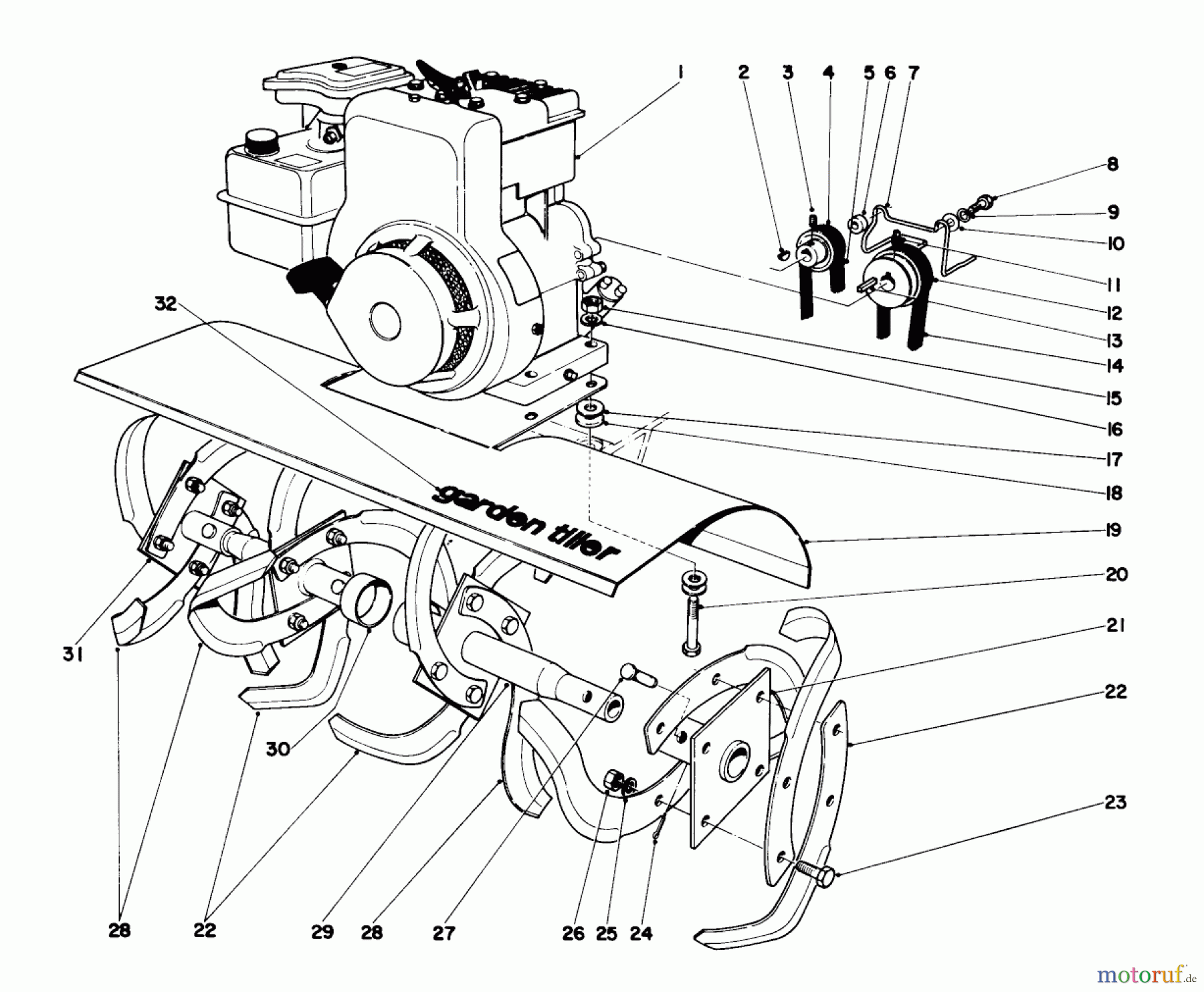 Toro Neu Tillers/Cultivators 58125 - Toro 26