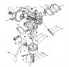 Toro 62040 (T4000D) - Generator, T4000D, 1985 (5000001-5999999) Ersatzteile CARBURETOR ASSEMBLY