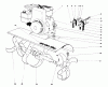 Toro 58125 - 26" Tiller, 1975 (5000001-5999999) Ersatzteile TINE AND ENGINE ASSEMBLY (MODEL 58125)