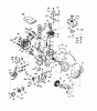 Toro 58116 - 26" Tiller, 1975 (5000001-5999999) Ersatzteile ENGINE TECUMSEH-MODEL HS40-55473E