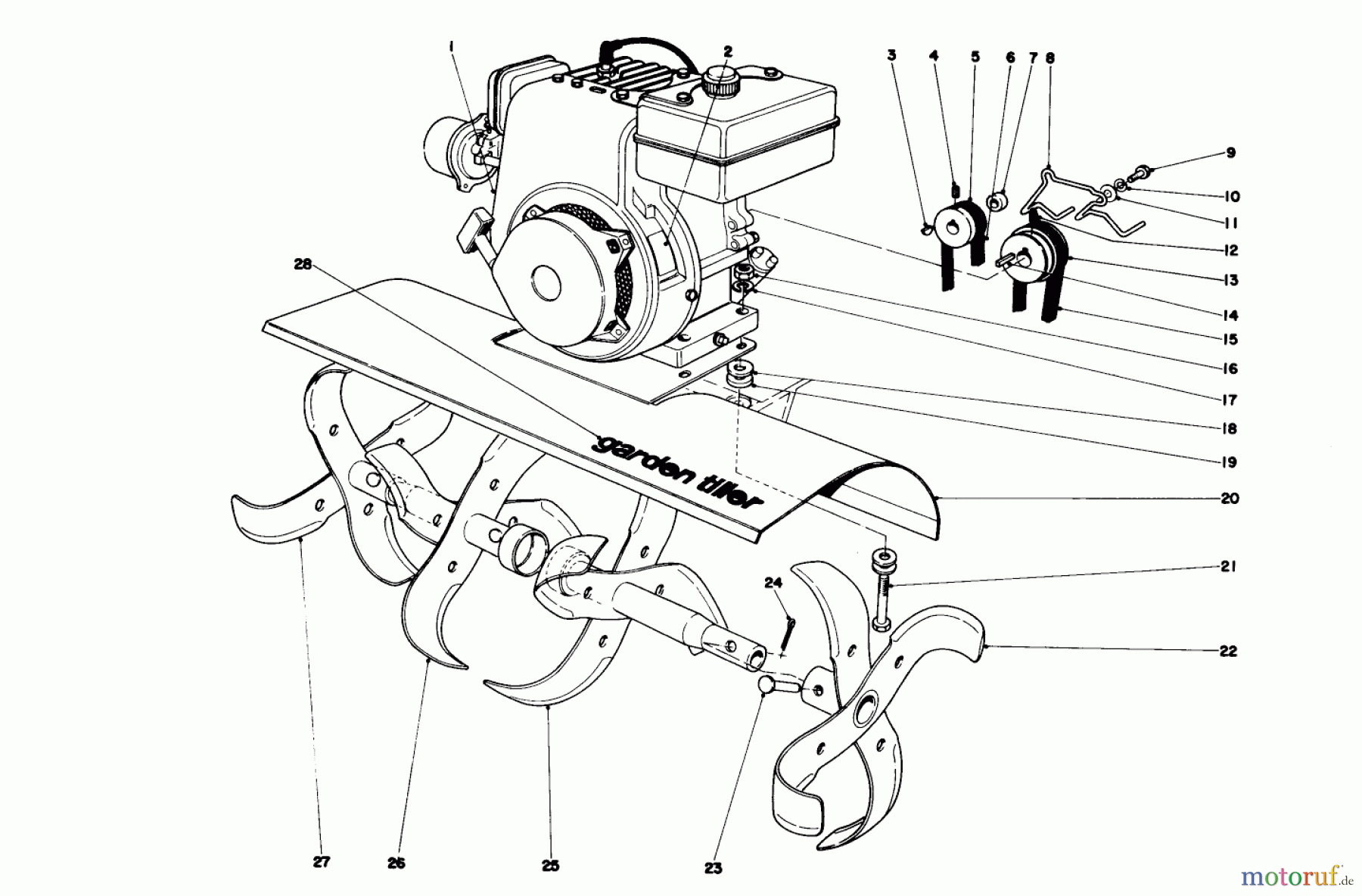  Toro Neu Tillers/Cultivators 58116 - Toro 26