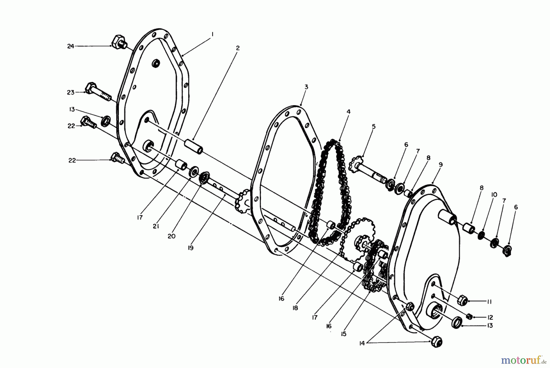  Toro Neu Tillers/Cultivators 58160 - Toro 18