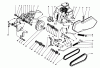 Toro 58160 - 18" Tiller, 1983 (3000001-3999999) Ersatzteile ENGINE ASSEMBLY