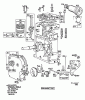 Toro 58170 - 22" Tiller, 1983 (3000001-3999999) Ersatzteile ENGINE BRIGGS & STRATTON MODEL 190402-2675-01 #1
