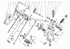 Toro 58170 - 22" Tiller, 1983 (3000001-3999999) Ersatzteile HANDLE ASSEMBLY