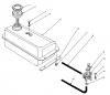 Toro 62040 (T4000D) - Generator, T4000D, 1985 (5000001-5999999) Ersatzteile FUEL TANK ASSEMBLY