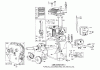 Toro 58210 - 26" Tiller, 1972 (2000001-2999999) Ersatzteile ENGINE BRIGGS & STRATTON MODEL NO. 130292-0371