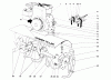 Toro 58210 - 26" Tiller, 1972 (2000001-2999999) Ersatzteile TINE AND ENGINE ASSEMBLY